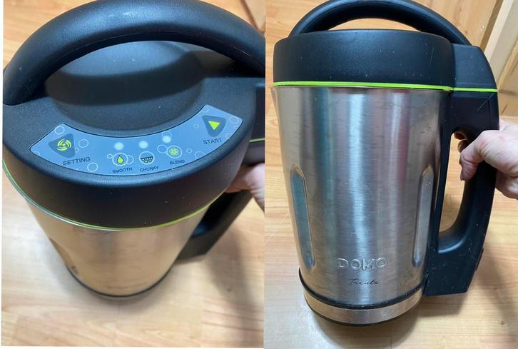 Domo soepmaker, Witgoed en Apparatuur, Keukenmixers, Zo goed als nieuw, 4 liter of meer, 3 snelheden of meer, Ophalen of Verzenden