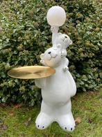 Witte beer nachtlamp maanlamp ijsbeer beeld kraamcadeau, Ophalen, Nieuw, Dier