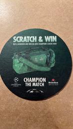 Heineken bierviltje, Ophalen of Verzenden, Zo goed als nieuw, Viltje(s), Heineken