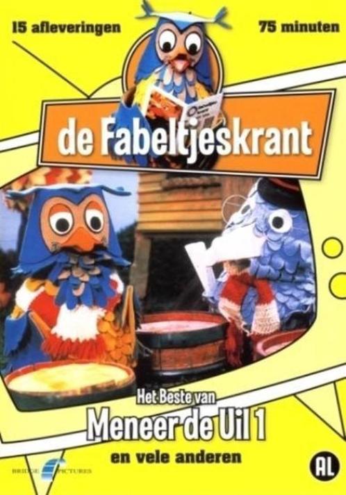 DVD De Fabeltjeskrant - Het Beste Van Meneer De Uil 1, Cd's en Dvd's, Dvd's | Kinderen en Jeugd, Zo goed als nieuw, Tv fictie