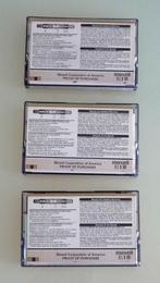 3 Maxell XLII 90 Position Type II, High Position cassette, Gebruikt, Overige genres, Origineel, Verzenden