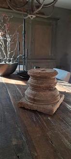 Oud houten poer/vijzel Aura Peeperkorn, Huis en Inrichting, Woonaccessoires | Overige, Ophalen