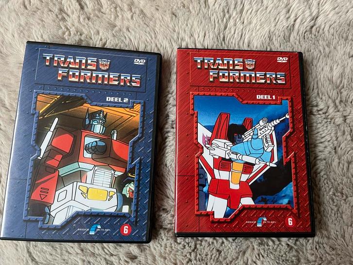 Transformers DVD Deel 1 & 2, Cd's en Dvd's, Dvd's | Tv en Series, Zo goed als nieuw, Actie en Avontuur, Boxset, Vanaf 6 jaar, Ophalen of Verzenden