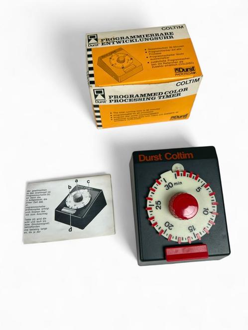 Durst Coltim doka-timer met gebruiksaanwijzing, Audio, Tv en Foto, Fotografie | Doka Toebehoren, Gebruikt, Ophalen of Verzenden