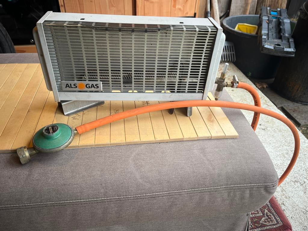 Alsogas gaskachel - Gebruikt, Ophalen, Gebruikt