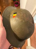 Oude belgische leger helm, Ophalen of Verzenden, Overige gebieden, Helm of Baret