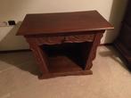 Leuk vintage houten boekenkastje. Vintage met lade i.z.g.st, Ophalen, Gebruikt, Eikenhout, 50 tot 100 cm