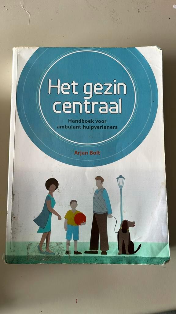 Arjan Bolt - Het gezin centraal, Boeken, Wetenschap, Gelezen, Sociale wetenschap, Ophalen of Verzenden