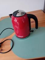 Gebruikte rode waterkoker - Russell Hobbs, Witgoed en Apparatuur, Ophalen of Verzenden