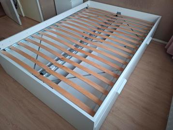 2 persoonsbed ikea + bodem - afbeelding 2