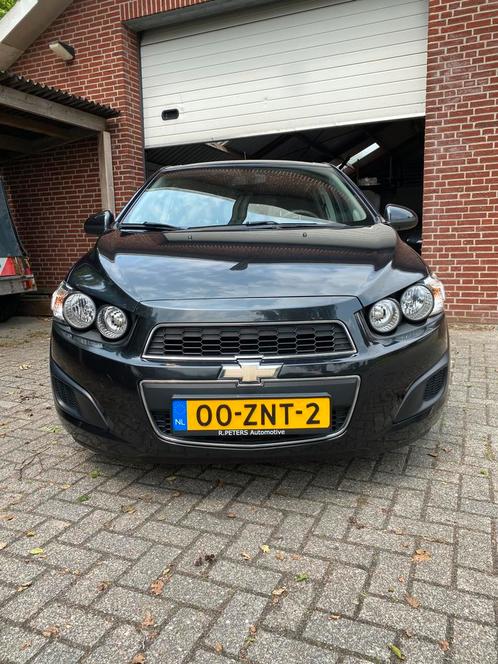 Chevrolet Aveo 1.2 5-DEURS 2013 Zwart, Auto's, Chevrolet, Bedrijf, Aveo, Benzine, A, Hatchback, Handgeschakeld, Origineel Nederlands