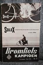 Solex Bromfiets Kampioen Maart 1959, Fietsen en Brommers, Handleidingen en Instructieboekjes, Gebruikt, Verzenden