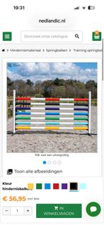 GEZOCHT! Kunstof hindernisbalken, Dieren en Toebehoren, Ophalen, Zo goed als nieuw, Overige soorten