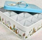 Peter Rabbit Classic Tea Caddy - Blikken theedoos thee-doos, Ophalen of Verzenden, Nieuw, Thee, Overige merken
