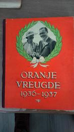 Oranje vreugde 1936/1937 plaatjesalbum, Verzamelen, Ophalen of Verzenden, Zo goed als nieuw, Kaart, Foto of Prent