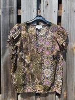 Blouse Cotton Club XL, Ophalen of Verzenden, Zo goed als nieuw, Maat 46/48 (XL) of groter, Bruin