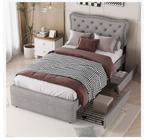 Bed 90-200, Huis en Inrichting, Slaapkamer | Bedden, Ophalen, 90 cm, Eenpersoons, Barok/ romantisch