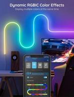 Nieuwe RGB neon rope led strip 5m bestuurbaar met app, Ophalen of Verzenden, Zo goed als nieuw