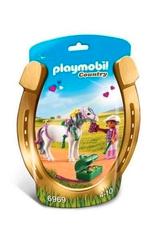 Playmobil Country Paard en Verzorgster Set 6969, Ophalen of Verzenden, Zo goed als nieuw, Complete set