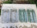 Glazen vlakke mulden pannen, Doe-het-zelf en Verbouw, Dakpannen en Dakbedekking, Ophalen, Overige materialen, Gebruikt, Overige kleuren