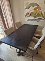 Eettafel Delhi Mango, Huis en Inrichting, Tafels | Eettafels, Ophalen, 50 tot 100 cm, Zo goed als nieuw, 150 tot 200 cm