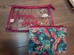 Toilettassen flamingo, Ophalen of Verzenden, Nieuw, Overige kleuren, Dame