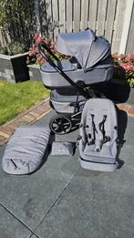 Kinderwagen Easywalker Jimmey grijs., Kinderen en Baby's, Kinderwagens en Combinaties, Verstelbare duwstang, Zo goed als nieuw