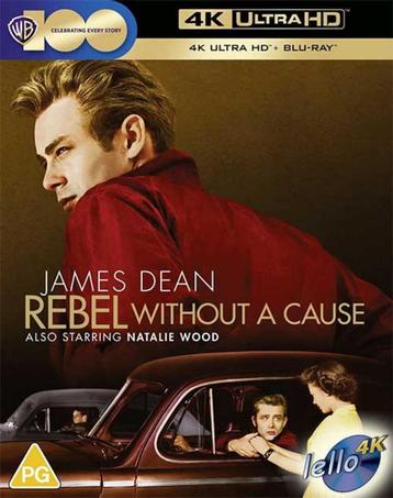 Blu-ray 4K: Rebel Without a Cause (1955 James Dean) UK 4NLO