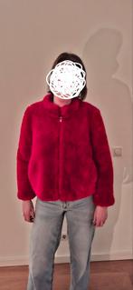 Rode faux fur jas - TRF Outerwear - Maat S, Ophalen of Verzenden, Maat 36 (S), Rood, TRF Outerwear