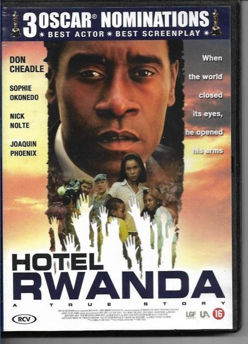 Hotel Rwanda, Cd's en Dvd's, Dvd's | Drama, Zo goed als nieuw, Drama, Vanaf 16 jaar, Ophalen of Verzenden