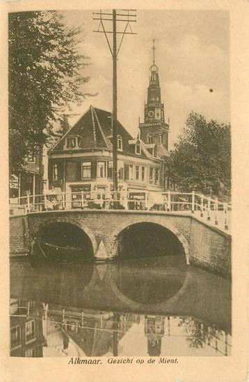 (388-074-003) Alkmaar Gezicht op de Mient beschikbaar voor biedingen
