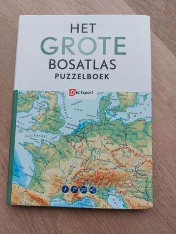 Peter Vroege - Denksport Het Grote Bosatlas Puzzelboek