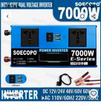 Omvormer 1500 watt, 7000 watt pik, Ophalen of Verzenden, Nieuw