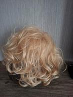 Pruik blond, Ophalen of Verzenden, Zo goed als nieuw, Pruik of Haarverlenging