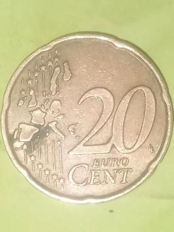 Zeldzame 0,20 eurocent munt uit Italy  beschikbaar voor biedingen