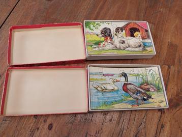 nostalgische oude houten puzzels beschikbaar voor biedingen