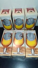6 nieuwe bieglazen Birra Moretti, Ophalen of Verzenden, Nieuw, Bierglas