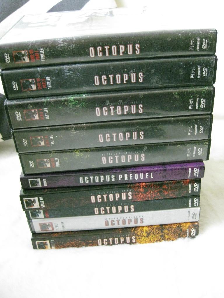 dvd  octopus, Alle leeftijden, Boxset, Ophalen of Verzenden, Zo goed als nieuw
