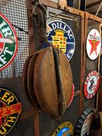 Groot en echt antiek scheepskatrol 70 x 25 cm erg mooi item, Ophalen