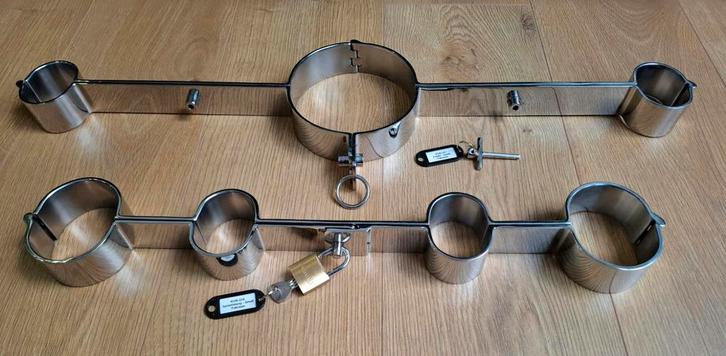 KUB Fiddle + Spreidstang (Polsboeien - Enkelboeien - Hals), Verzamelen, Militaria | Algemeen, Verzenden