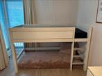 Lifetime halfhoogslaper wit incl matras, Kinderen en Baby's, Kinderkamer | Stapelbedden en Hoogslapers, Ophalen, Zo goed als nieuw