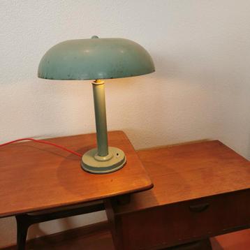 Vintage Tafellamp Bureaulamp ca. 1910 oud opnieuw bedraad  beschikbaar voor biedingen
