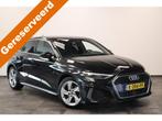 Audi A3 Sportback 35 TFSI S edition 150PK Navigatie 17LMV vo, Auto's, 65 €/maand, 4 cilinders, 150 pk, Zwart