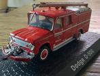 OUDE DODGE D500 BRANDWEERWAGEN WATOU  10 CM, Ophalen of Verzenden, Bus of Vrachtwagen, Zo goed als nieuw