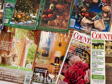 Country Living, Homes & Gardens