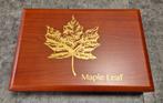 Grote Maple Leaf verzamelbox voor 60 1 oz zilveren munten, Verzenden, Zilver