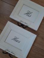 Oude collectie ophang haken His & Hers van Rivièra Maison, Huis en Inrichting, Ophalen, Zo goed als nieuw