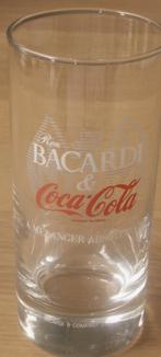 Coca Cola glas Ron Bacardi & Coca-Cola A MELANGER ABSOLUMENT, Verzenden, Nieuw, Frisdrankglas