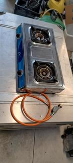 Gas bbq met groot vermogen Cago JV-03 turbovlam + wokfunctie, Ophalen, Gebruikt