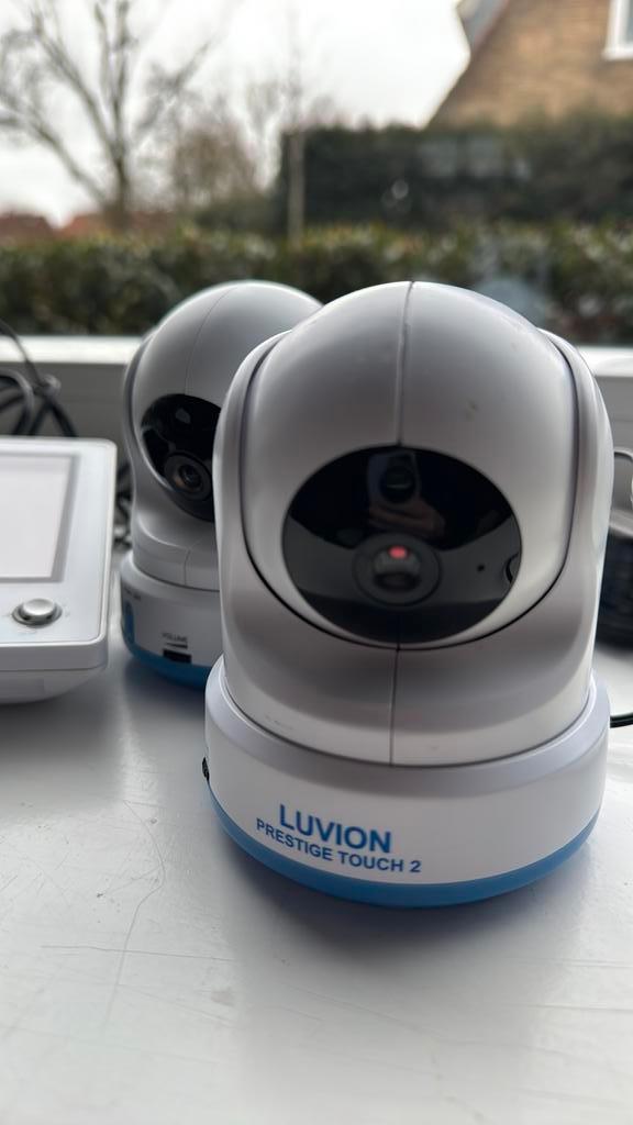 Luvion prestige touch 2 camera’s (twee stuks), Kinderen en Baby's, Babyfoons, Gebruikt, 250 meter of meer, Camera, Ophalen